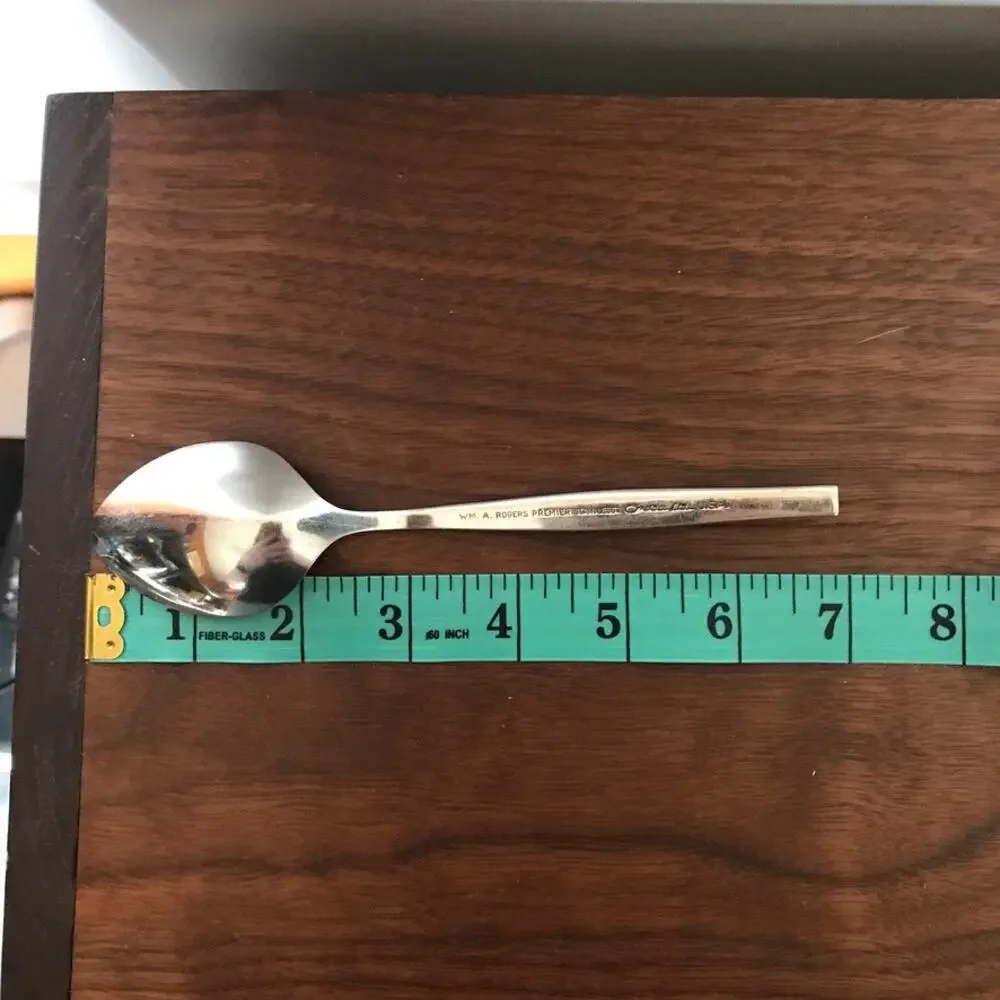 Oneida SPANADA Stainless WM A Rogers Premier Flatware - Oval/Place Spoon